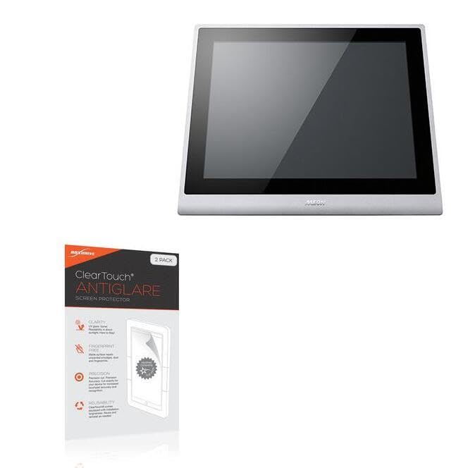 BoxWave Screen Protector Compatible with AAEON OMNI-315M - ClearTouch Anti-Glare (2-Pack), Anti-Fingerprint Matte Film Skin