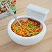 KwirkWorks Toilet Shaped Bowl for snacks, pet food dish, cereal, water, ramen - 7 inches
