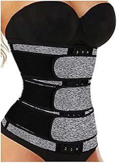 Waist Trainer for Women Men Plus Size Shapewear Lower Belly Fat Body Shaper Three Belts Corset Sports Waist
