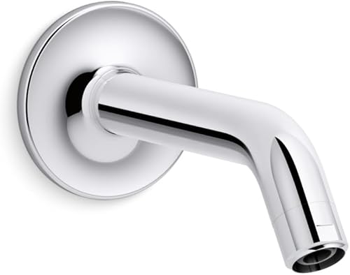 Miniatura 2 de KOHLER 933-CP Purist - Brazo de ducha y brida, accesorios de cabezal de ducha, conexión 12 - 14 NPT, se adapta a cualquier cabezal de ducha KOHLER