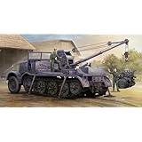 トランペッター 1/35 ドイツ 18tハーフトラック w/ビルシュタイン 6tクレーン プラモデル 09576 (戦闘車両)