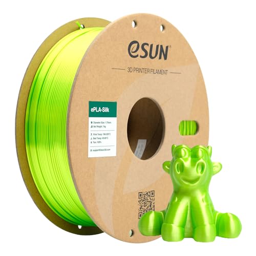 Filament eSUN PLA Zielony Jedwabny (GREEN SILK)