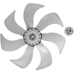 Repuestos Ventilador Inspire Aruba Garneck 7 Aspas De Ventilador De Piso Ventiladores para El Hogar Pieza De Reparación De Ventilador De Mesa Aspas De Ventilador De Mesa De Plástico Pieza De Repuesto De Aspas De Ventilador