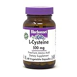 Bluebonnet Nutrition L-Cysteine 500mg, Free-Form Amino Acid, Promotes Healthy Skin, Hair and Nails,...