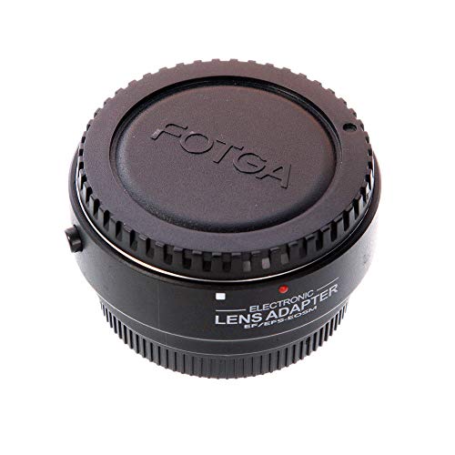 Focusfoto Auto Focus Af Electronic Automatic Lens Adapter Ring For Canon Ef Ef-S Lens To Canon Eos M Ef-M Mount Mirrorless Camera Body M1 M2 M3 M5 M6 M10 M50 M100 M200, M50 Mark Ii, M6 Mark Ii #TOP5