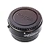 FocusFoto Auto Focus AF Electronic Automatic Lens Adapter Ring for Canon EF EF-S Lens to Canon EOS M EF-M Mount Mirrorless Camera Body M1 M2 M3 M5 M6 M10 M50 M100 M200, M50 Mark II, M6 Mark II