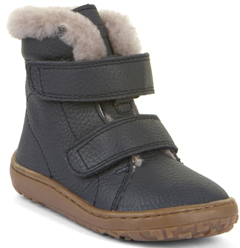 Froddo Barefoot Furry Boot Dark Blue Größe EU 30