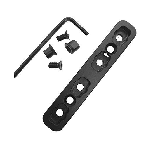 GOTICAL & Durable Keymod to M-LOK Adapter- Converts Keymod Hand Guard to M-LOK-with a Converter and Screws- Rust-Free, Light Weight & Portable