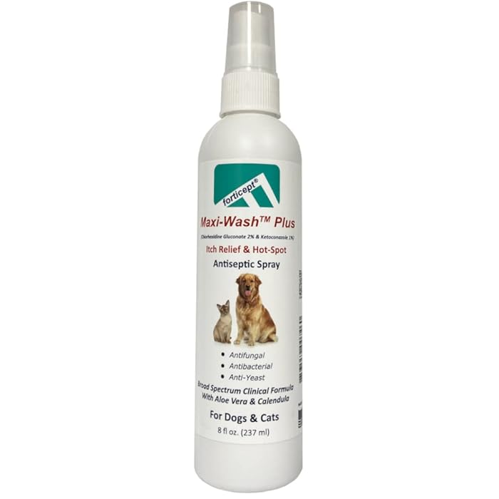 Buy Forticept MaxiWash Plus Itch Relief & Hot Spot Treatment for Dogs
