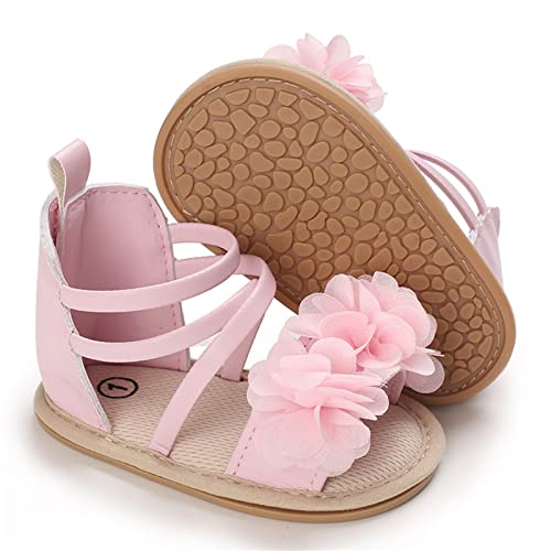 Toddler Kids Infant Girls Soild Colour Princress Shoes Sandals Soft Sole The Floor Barefoot Non Slip 5 Month Old Shoes3