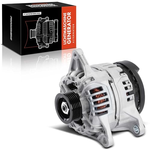 Frankberg Alternator 90A Clockwise Compatible with Carisma Saloon DA 1.3L Petrol 2000-2004 Space Star MPV DG A 1.6L Petrol 2001-2004 Replace# 0124325008