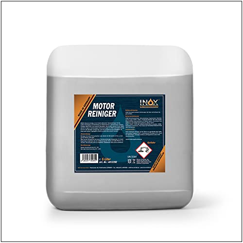 INOX® Nettoyant moteur concentré pour des Moteurs de Voiture - 5 litres
