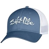 Salt Life Mens Fish Dive Surf Hat, Elemental Blue, One Size