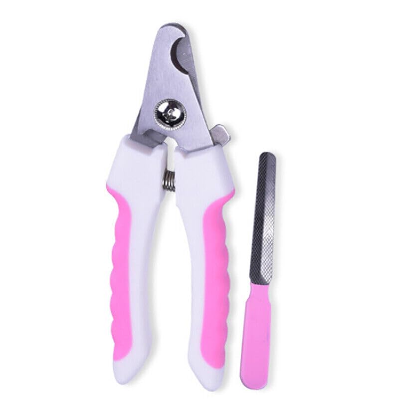 Professional Stainless Steel Dog Cat Nail Clippers and Trimmer - Pet Nail Scissors - Claw Trimmer with Safety Guard to Avoid Overcutting, (Color May Vary) (B0CMQYYP1M) Amazon Price History, Amazon Price Tracker