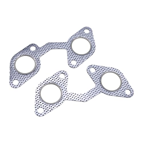 Image of Exhaust Gasket Set 1A091-12350 &1A091-12360 Compatible for Kubota V2203 V2003 V2403 V1902 V1702 Engine