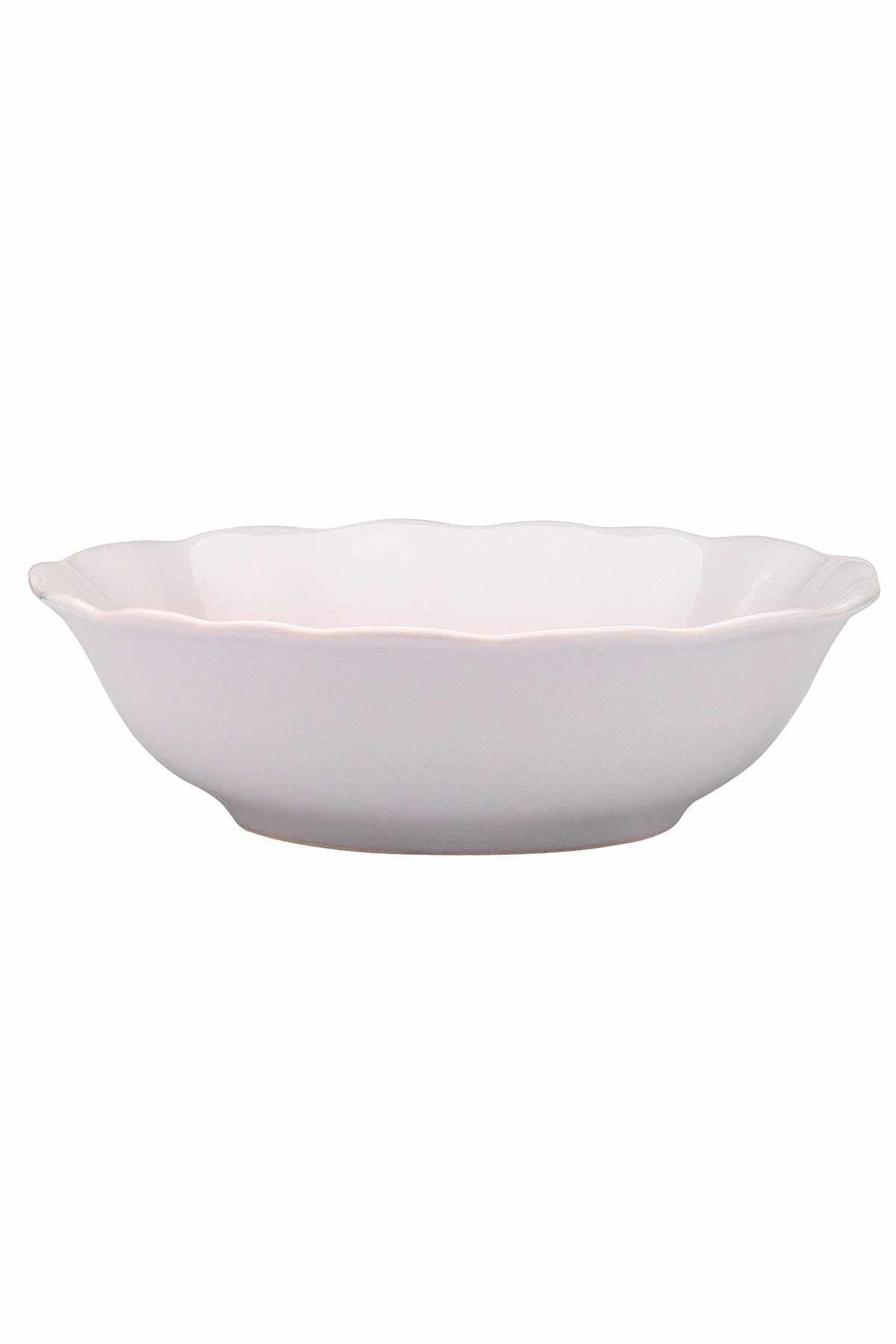 Elegancki 24-częściowy serwis obiadowy, jasnofioletowy, 100% porcelana | w zestawie talerze do serwowania, miski i talerze deserowe | można myć w zmywarce i używać w kuchence mikrofalowej