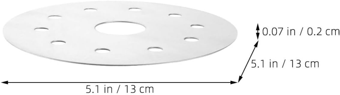 2pcs Thermal Conductive Plate Induction Cooktop Adapter Heat Diffuser for Kitchen Cookware