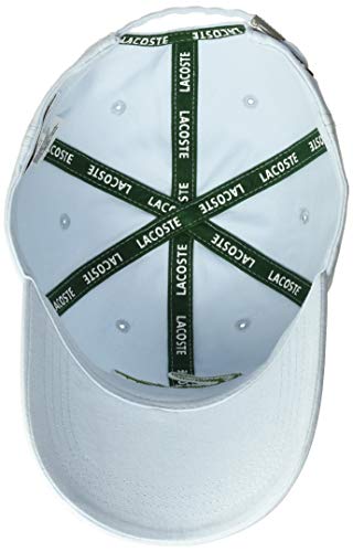 Lacoste Mens Classic Big Croc Gabardine Cap Baseball Cap, Rill Light Blue, One Size #TOP2