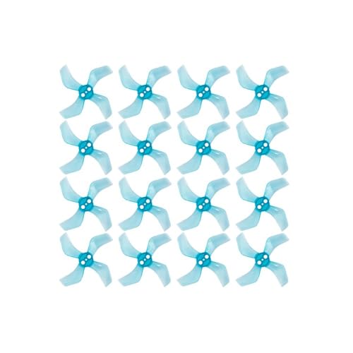 Hélice PC 1636-4 bleue en polycarbonate pour vol de salon en micro-drone