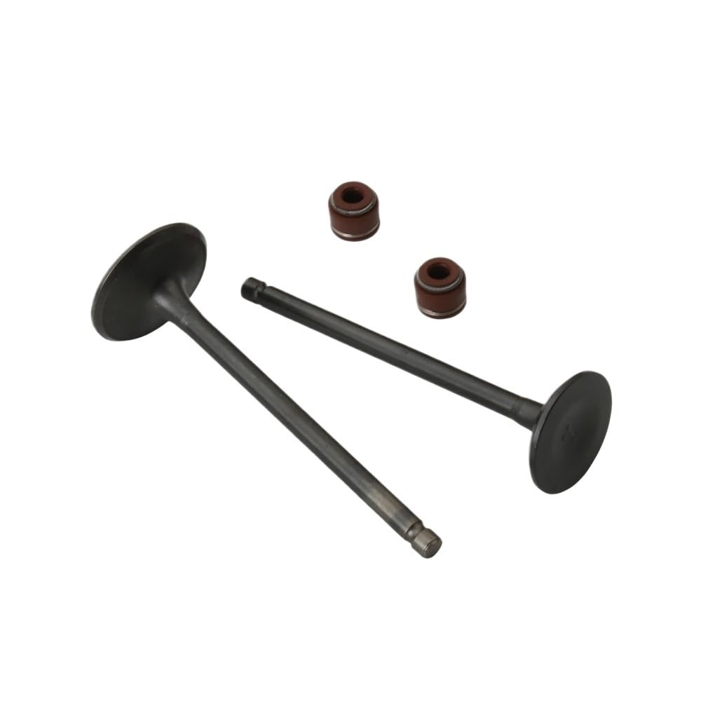 Valvole di aspirazione e scarico 2 pezzi compatibili con Agility125 Like125 Movie XL 125 People125 Sostituisce 14711-KUDU-900 14721-KUDU-900