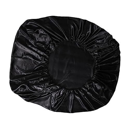 Housse de matelas satin de soie noir imperméable avec taies - 2