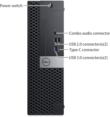 Image of Dell OptiPlex 7050 SFF Desktop Computer PC with New 24 inch FHD Monitor, Intel Core i5-7500, 16 GB RAM, 512 GB SSD, Keyboard & Mouse, Windows 11 Pro (Renewed)
