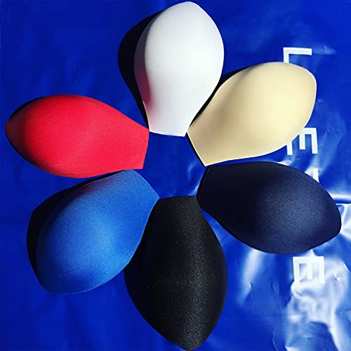 GALPADA Shorts Underwear Bulge Enhancing Cup Sponge Pad Swimwear Briefs Pad for Swimming Shorts- 2pcs Swimming Trunks Black4