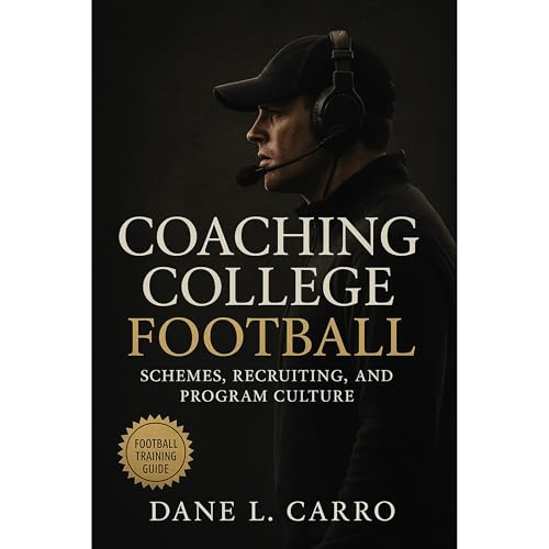 Coaching College Football: Schemes, Recruiting, and Program Culture Audiolibro Por Dane L. Carro arte de portada