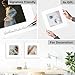 Golden State Art, Pack of 10, 12x12 White Picture Mats Mattes with White Core Bevel Cut for 8x8 Photo