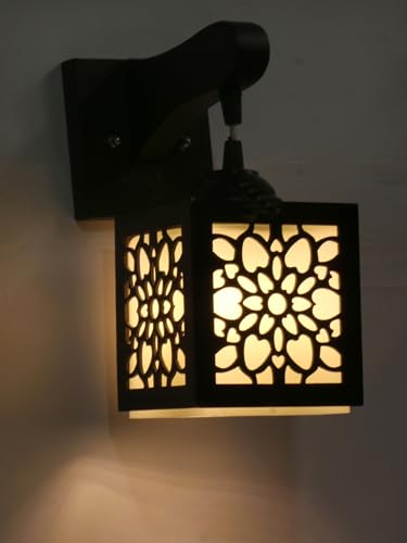 Image of Modern Decorative Designer Wall Light Industries for Living Room, Bedroom, Bedside, and Decorative Lighting Indoor Use, Bulb Not Included (Box Katti, 4)