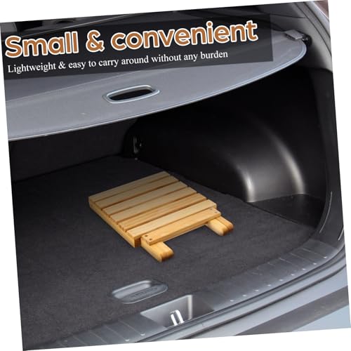 Table pliante en bois YARNOW compacte pour optimiser vos petits espaces