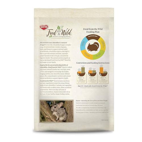 Kaytee Food from the Wild Chinchilla,3 Pounds,(Pack of 2) - image 8