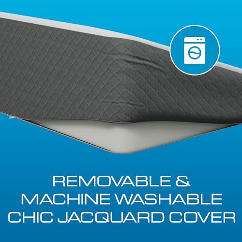Kolbs Extra Wide Bed Wedge Pillow | Super Large, Memory Foam Top and Jacquard Cover | for Sleeping Acid Reflux GERD (7.5 Inch Height (31 x 33 x 7.5)) - Thumbnail 6