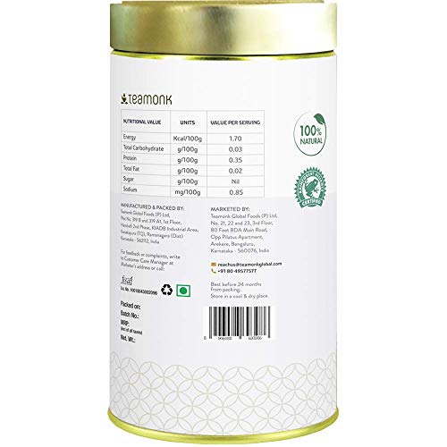 Teamonk Anaha Assam Ginger Black Tea - 50 Biodegradable Pyramid Tea Bags. Boosts Energy. Antioxidant Properties. Boosts Heart Health And Helps Reduce Blood Pressure #TOP1