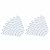 Carpet Gripper, Anti-Slip Rug Grippers Reusable Anti Curling Rug Gripper Carpet Stopper, Strong Stickiness for Wooden Hard Floors All Types and Sizes of Rugs (25x135, White)