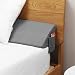 Almohada de cuña de cama completa/relleno de espacio en el colchón/almohada de la cabecera/relleno del espacio de cama, espacio cerrado (0-6 ') entre el colchón y la cabecera(54x10x6 inch,Grey)
