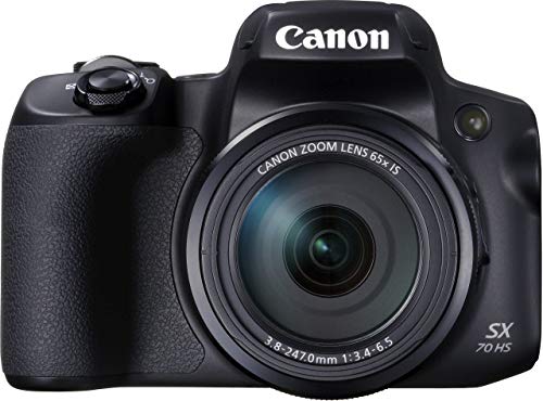 Canon PowerShot SX70 HS, Black (Renewed)