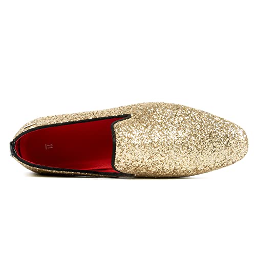 Image of UUBARIS Mens Dress Loafers Tuxedo Suit Slip on Shoes