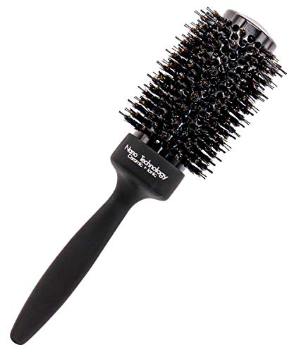 Round Hair Brush for Blow Drying with Volume, Medium Round Brush for Blow