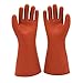 ShuangAn Electrical Insulated Rubber Gloves Electrician 12KV High Voltage Safety Protective Work Gloves Insulating for Lineman Man Woman