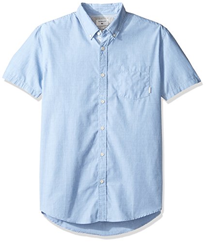 Quiksilver Men's Everyday Wilsden Short Sleeve Button Down Shirt