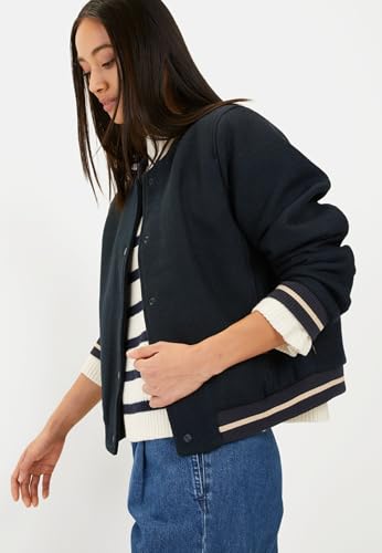 Blazer décontracté camel active bleu foncé taille 42 pour femmes
