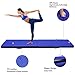 Giantex 4' x 4' Folding Gymnastics Mat with Carry Handles, Bio-Folding Tumbling Mat for Kids & Cheer, Navy