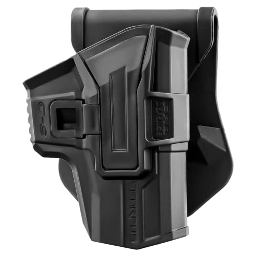 Compact Holsters, Compact Gun Holster For Concealed Carry - Index Finger Released | Adjustable Cant | Autolock | Outside Waistband Carry Compatible With Glock17 18 19 22 23 25 31 32 34 35 #TOP6