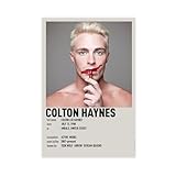 TULAOJI Poster sur toile Colton Haynes - S�rie cor�enne - D�coration pour chambre � coucher, bureau, chambre - Cadeau - 30 x 45 cm - Sans cadre
