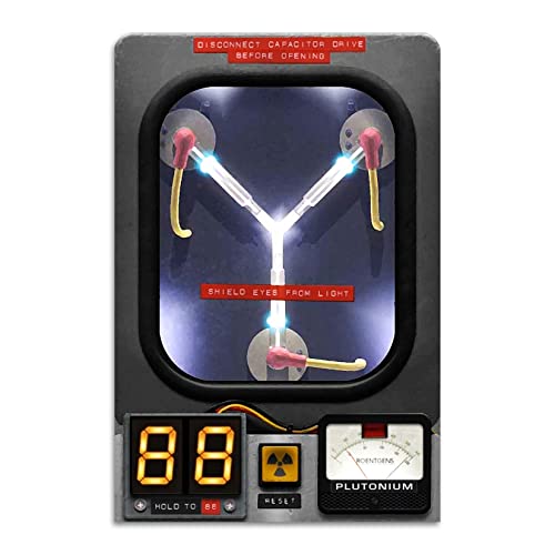 80s Movie Flux Capacitor Sticker Decal Notebook Car Laptop 3.5'x5.5' (Color)