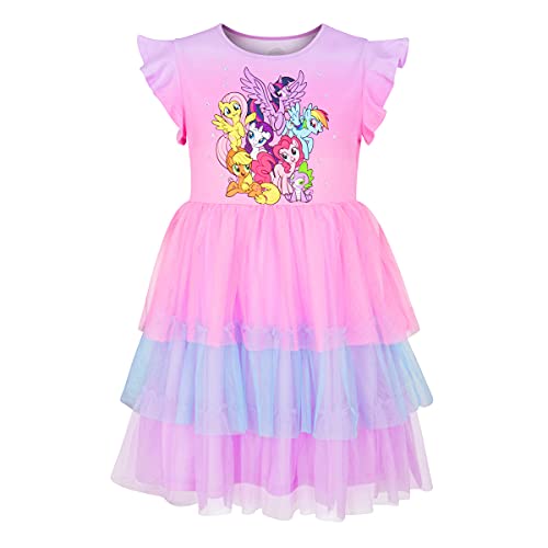My Little Pony Dress - Character Group Party Dress for Little and Big Girls 4-16