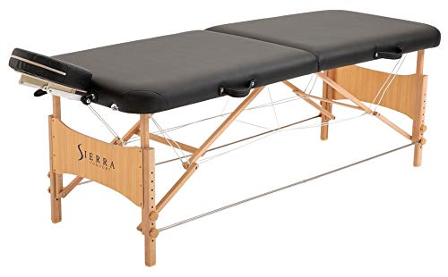 Sierra Comfort All-Inclusive Portable Massage Table (Black), Sc-901 #TOP1