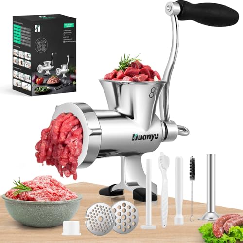 Huanyu Meat Grinder Manual - Food Grade 304 Stainless Steel