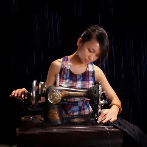 2 peças de cinto para máquina de costura, 182 cm 3/40.6 cm cinto de couro de substituição com gancho